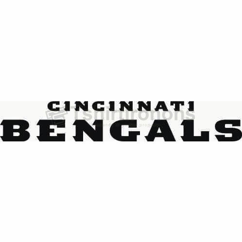 Cincinnati Bengals T-shirts Iron On Transfers N465 - Click Image to Close